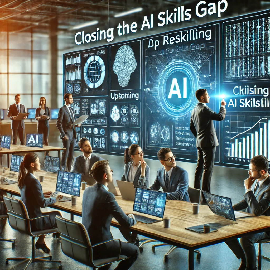 The AI Skills Gap: Strategies for Upskilling and Reskilling Your Workforce - Fabrice Fischer